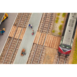 NOCH Level Crossing Laser Cut Minis Kit N Gauge Scenics 14622