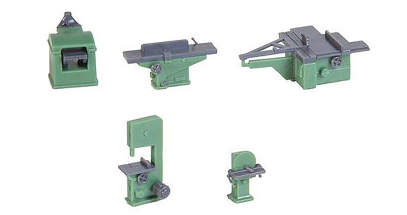 FALLER Metalworking Machinery Model Kit III HO Gauge 180456