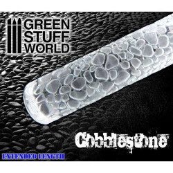 Green Stuff World Cobblestone Rolling Pin 1:22-1:48 Model Diorama