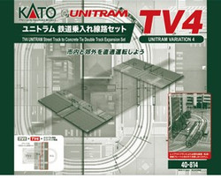 Kato Unitram (TV4) Straight Track Set N Gauge 40-814