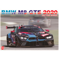 NUNU BMW M8 GTE 2020 Daytona Winner Upgrade Set 1:24 Plastic Model Kit 24036