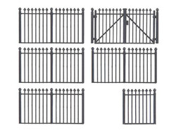 FALLER Iron Fencing Model Kit I HO Gauge 180958