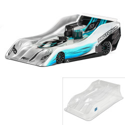 Protoform 1:8 R19 Light Weight Clear Body: 1:8 On-Road PRM1556-30