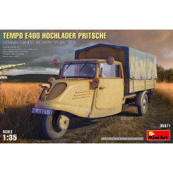 Miniart 35371 Tempo E400 Hochlader Pritsche German 3-Wheel Truck 1:35 Model Kit