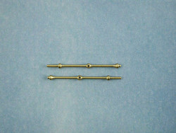 Radio Active 1 Hole Capping Stanchion, Brass 20mm (pk10) RMA66120C