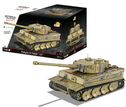 COBI 2801 HC WII: PzKpfw VI Tiger 131 1:12 Brick Tank ~8000pcs