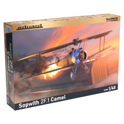 Eduard 82173 Sopwith 2F.1 Camel ProfiPACK 1:48 Aircraft Model Kit
