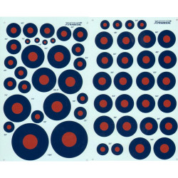 Xtradecal 48028 RAF National Insignia/Roundels B Type 1:48 Model Kit Decals