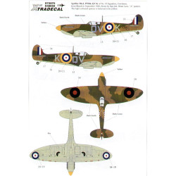 Xtradecal 72075 Spitfire Mk.I/MK.II 1:72 Model Kit Decals