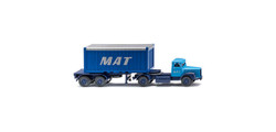 Wiking Scania 20' MAT Container Truck 1974-80 HO Gauge WK052604