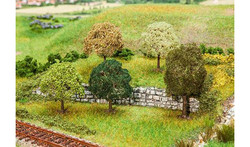 FALLER Assorted Small Premium (5) HO Gauge Scenics 181172