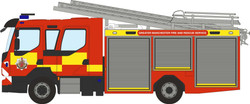 Oxford Diecast Volvo FL Emergency One Pump Gtr Man. Fire & Rescue OO 76VEO003