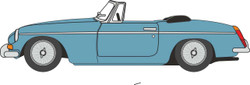 Oxford Diecast MGB Roadster Iris Blue N Gauge NMGB004