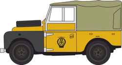 Oxford Diecast Land Rover Series I 88'' Canvas AA Highland Patrol OO 76LAN188025