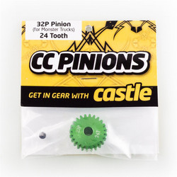 Castle Creations CC PINION (Aluminium) 24t - 32 Pitch 5mm shaft CC6504