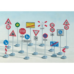 NOCH Traffic Signs (270) HO Gauge Scenics 60521