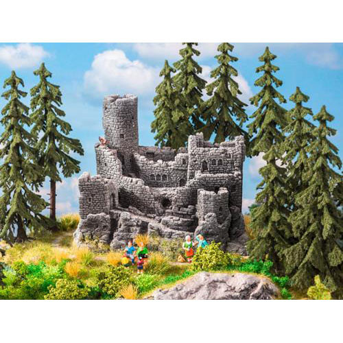 NOCH Castle Ruin Hard Foam Building 15.5x10x12cm HO Gauge Scenics 58609 -  Jadlam Toys & Models - Buy Toys & Models Online