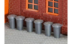 FALLER Dustbins (10) Model Kit II HO Gauge 180905