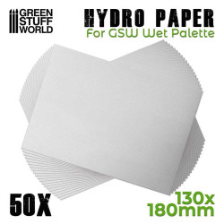 Green Stuff World Wet Palette Hydro Paper x50 Replacement 2325