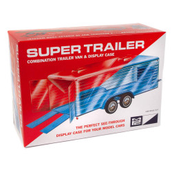 MPC 909 Super Trailer Combination Trailer w/Display Case 1:25 Model Kit