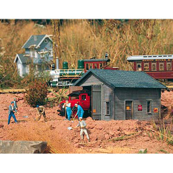 PIKO Track Inspection Shed Kit G Gauge 62232