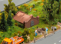 FALLER Well & Spring Protectors Model Kit II HO Gauge 180387