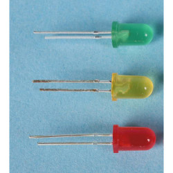 GAUGEMASTER LED Green 5mm 12v (5) Use GM76 Resistors GM83