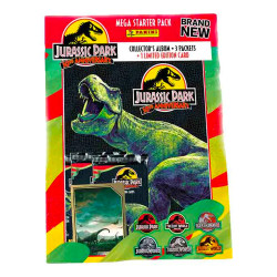 Jurassic Park 30th Anniversary Trading Card Collection Mega Starter Pack Panini