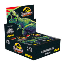 Jurassic Park 30th Anniversary Trading Card Collection - Box of 24 Packs Panini