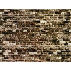 NOCH Basalt Wall Card 64x15cm HO Gauge Scenics 57720