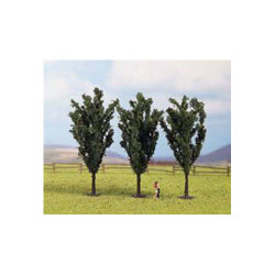 NOCH Poplar (3) Classic Trees 5.5cm HO Gauge Scenics 25525