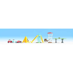 NOCH Playground Accessory Set HO Gauge Scenics 14814