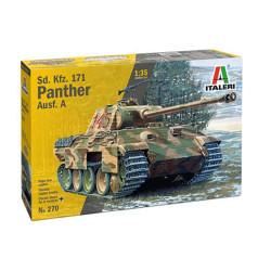 Italeri 270 Sd.Kfz.Panther Ausf A Tank 1:35 Plastic Model Kit