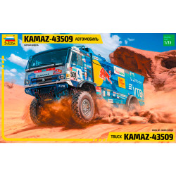 Zvezda 3657 Kamaz Rallye  Truck 43509 1:35 Model Kit