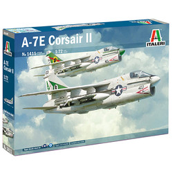ITALERI A-7E Cosair II 1411 1:72 Aircraft Model Kit