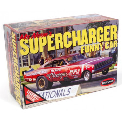 Polar Lights 989 1969 Dodge Charger Funny Car Mr. Norm 1:25 Model Kit