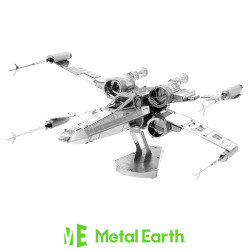 Metal Earth X-Wing Fighter Star Wars Etched Metal Model Kit MMS257