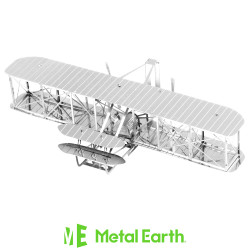 Metal Earth Wright Brothers Plane Etched Metal Model Kit MMS042