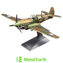 Metal Earth P-40 Warhawk Etched Metal Model Kit MMS213