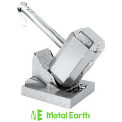 Metal Earth Thor's Hammer Mjolnir Marvel Etched Metal Model Kit MMS320