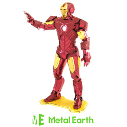 Metal Earth Iron Man Marvel Etched Metal Model Kit MMS322