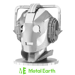 Metal Earth Cyberman Head Doctor Who Etched Metal Model Kit MMS402