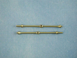 Radio Active 1 Hole Capping Stanchion, Brass 30mm (pk10) RMA66130C