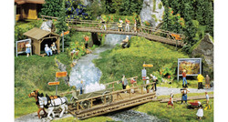 FALLER Rambling Accessories Model Kit II HO Gauge 180548