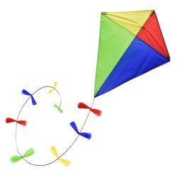 Brookite Classic Bow Tail Kite - Kid's Summer Toy 30044