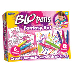 BLOPENS® Fantasy Activity Set Arts & Craft Airbrush Pens 10048
