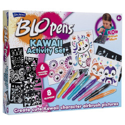 BLOPENS® Kawaii Activity Set Arts & Craft Airbrush Pens 11098