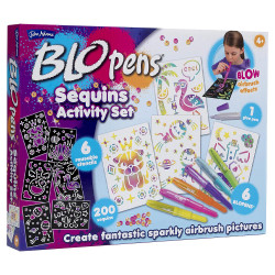 BLOPENS® Sequins Activity Set Arts & Craft Airbrush Pens 11099