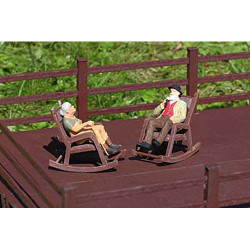 PIKO Rocking Chairs (2) Kit G Gauge 62295