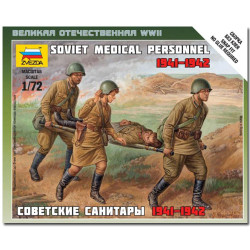 ZVEZDA 6152 Soviet Medical Personnel 1941 Model Kit 1:72